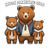BEARS SINGLE PARENTING BEAR