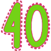 40. 40 YEARS. 40th ANNIVERSARY