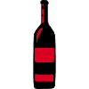 Weinglas, Wein, Weinflasche