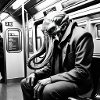 Cthulhu on the subway