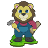 Lion Carpenter Hammer