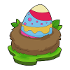 Ostern Osterei Nest