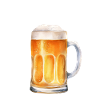 Bier Maßanzug Biertrinker