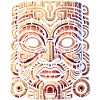 Mystical Inca Aztec Mask