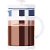 Coffee Frenchpress Cappuccino Latte Art