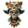Animal skull totem
