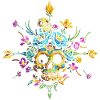 Skull flowers