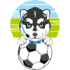 Strict soccer referee