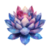 Lotus Flower Galaxy and Stars Yoga
