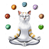 Cat Meditation Yoga