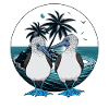 Blue-footed boobies Galapagos