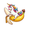 Licorne Banane