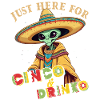 Funny Fiesta Alien Mexican Holiday