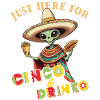 Fiesta Alien Saying Fête mexicaine