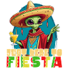 Funny Alien Fiesta Mexican Holiday