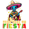 Funny Fiesta Alien Mexican Holiday