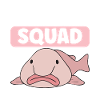 Cute Blob Fish Ugly Fish