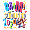 Bääm Schulkind 2024 Dabbing Faultier