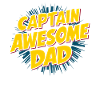 Captain Awesome Dad Unique Style