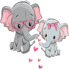 Elephants in Love