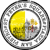 Vatican City Stamp Circle