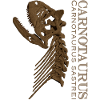 Carnotaurus Skull brown