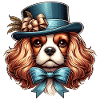 Cavalier King Charles Dog - Hat