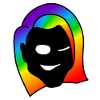 Naughty Wink : Collant Queer Pride