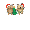 Otter Christmas Winter Animals Otter