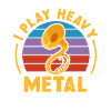 I Play Heavy Metal Brass Musician Sousaphone