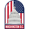 Washington D.C. With Flag - American Travel