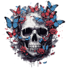 Butterflies and Skulls