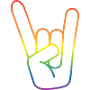 pride rockhand