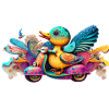 Duck scooter1