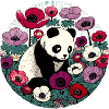 Fleur Panda Ours