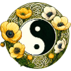 Floral Yin Yang