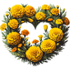 Marigold Heart