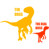 Father Son Daughter Dinosaurus