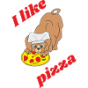 J’aime la pizza