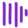 Purple Paint Bars