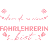 Fahrschule Wundervolle Fahrlehrerin Geschenk