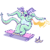 Dragon skateur
