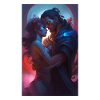Passionate romance & lively/vivid love