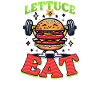 Hamburger Lettuce Eat