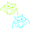 Halloweenj Chauves-souris Enfants Enfant