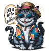 Cool with Tropical Hawaii-Style Clothing