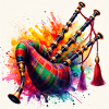 Musical bagpipes
