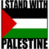 I stand with palestine