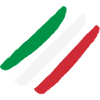 Drapeau de l’Italie - Steifen