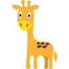 Vêtements et accessoires enfant girafe